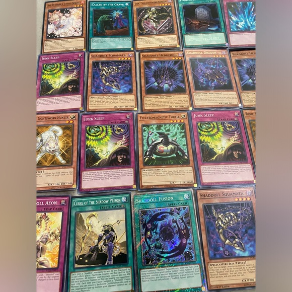 Yugioh shaddoll deck with extra deck